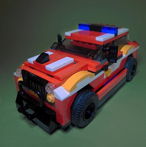 Fire Car