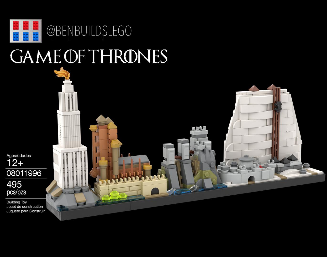 Game of Thrones skyline