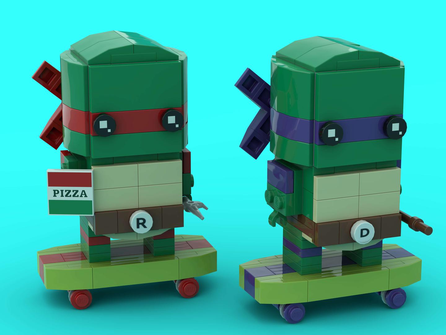 Raphael and Donatello (Teenage Mutant Ninja Turtles)