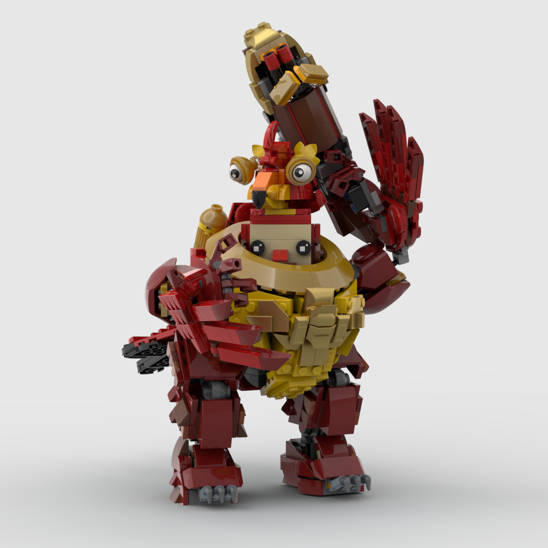 Chicken Space Marine