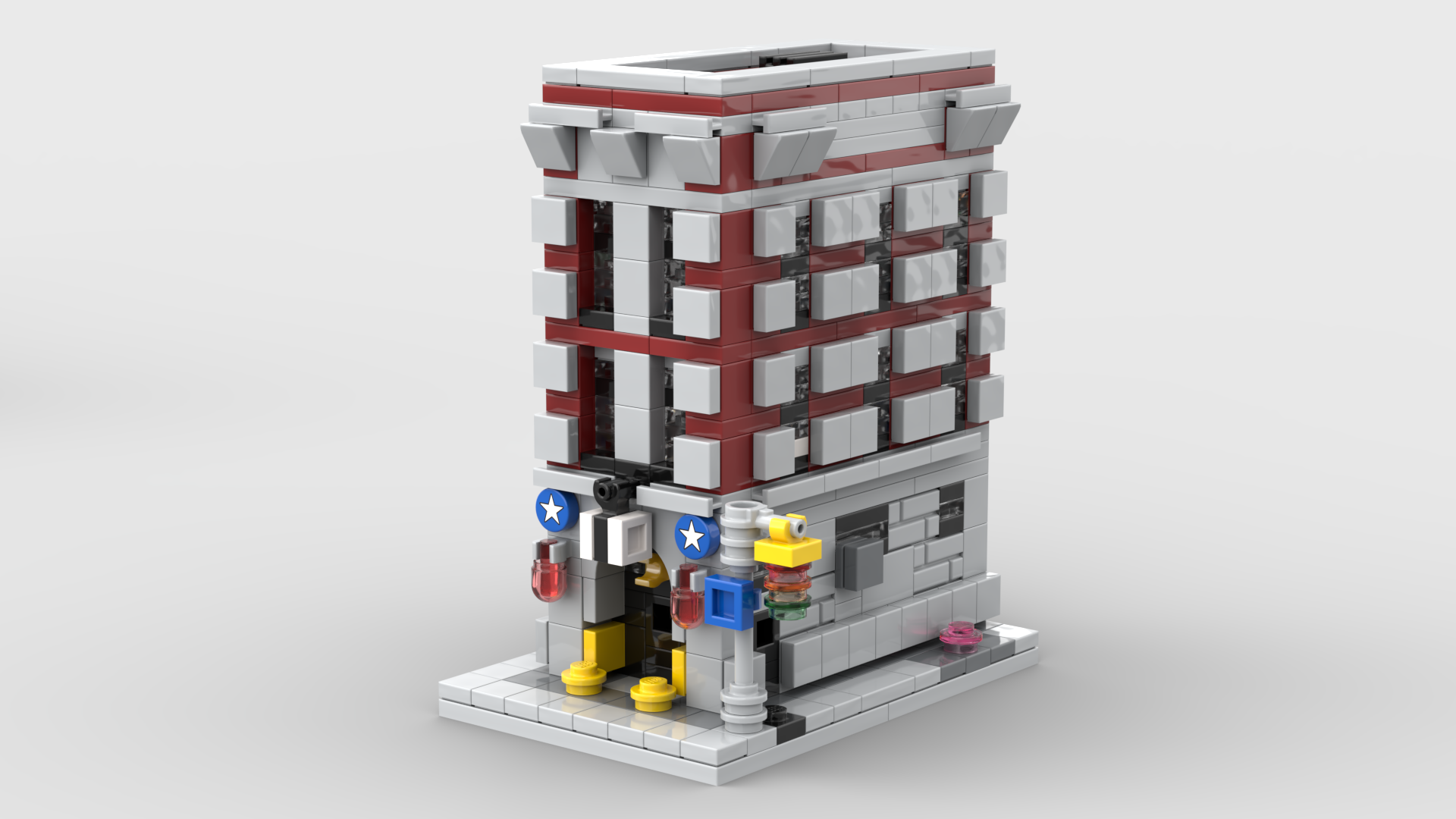 Mini 75827 Ghost Busters Firehouse