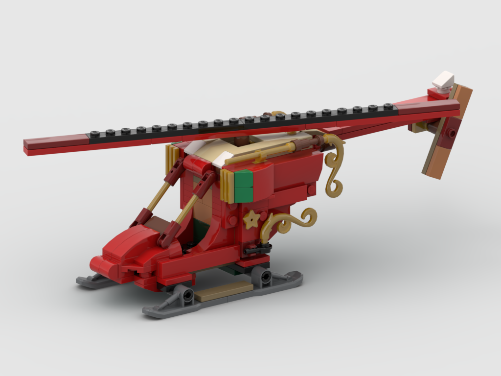 40499 - Santa's Helicopter alternate build