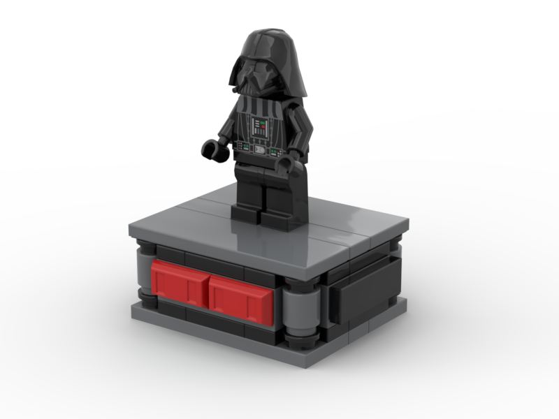 Dark Side Minifigure Stand