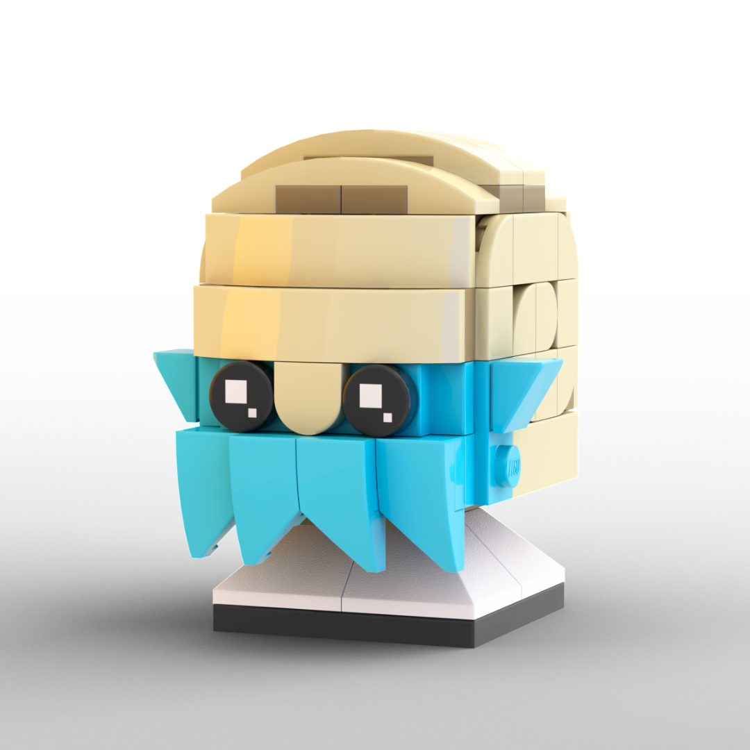 Omanyte - Pokémon MOC