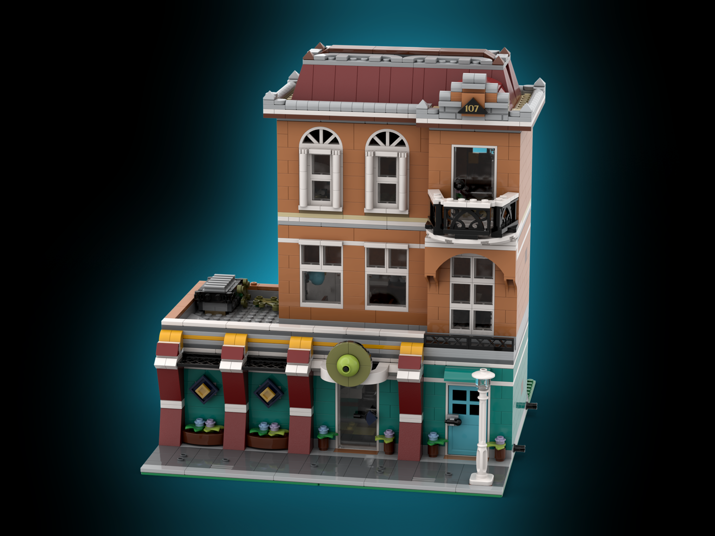 Birch Bowling Alley - 10270 Bookshop Alternative Build alternate build