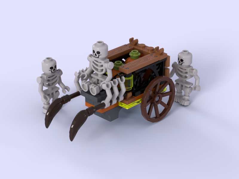The Pumpkin Cart (40513-1 Alt)