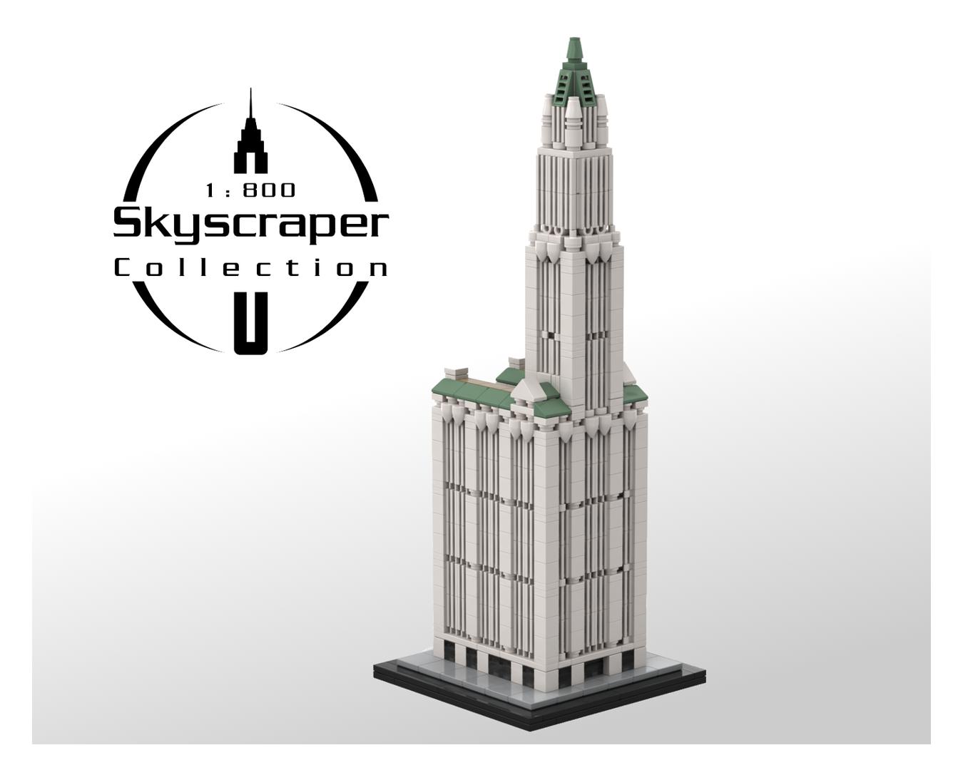 Woolworth Building 1:800 Scale