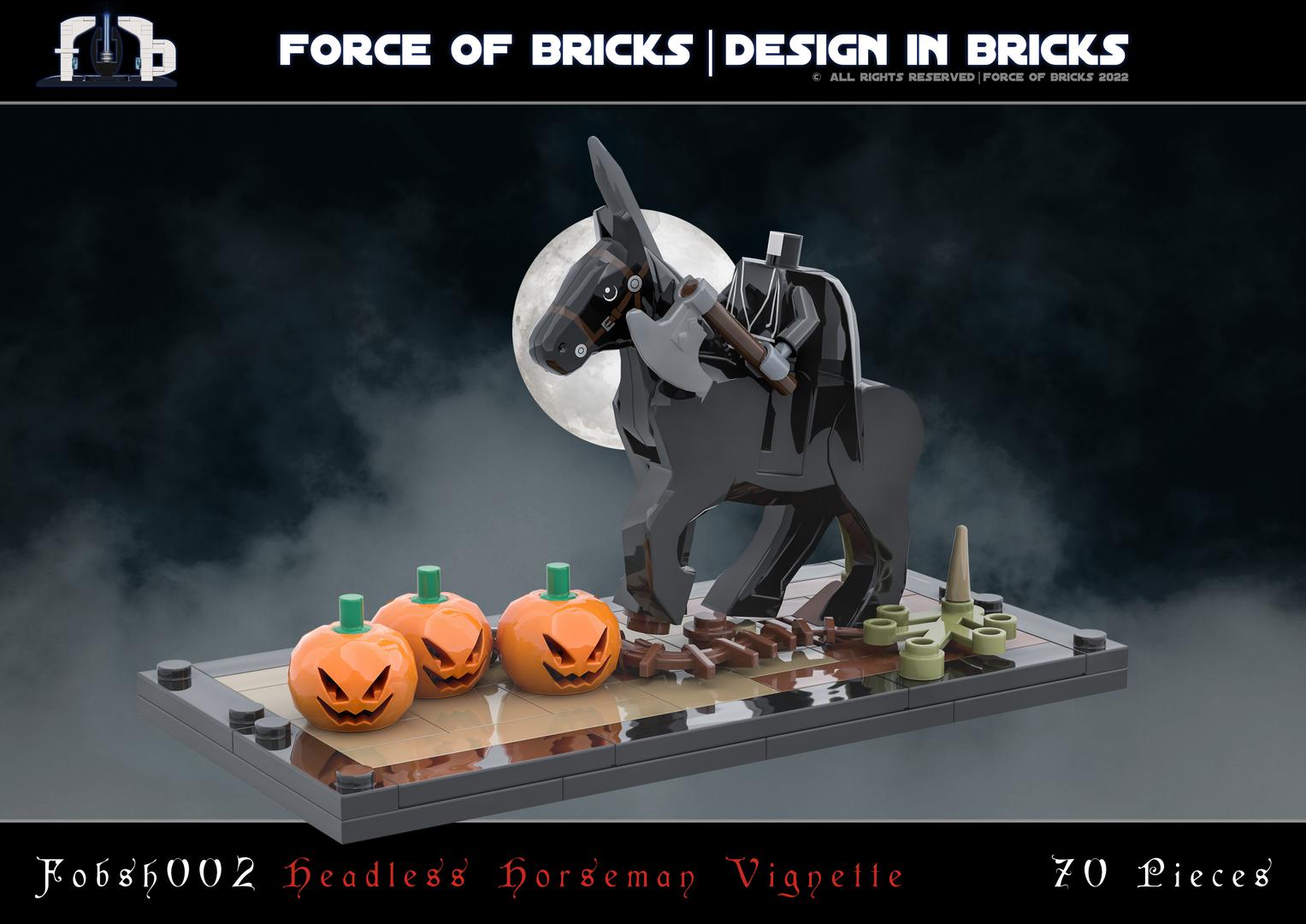 Headless Horseman Vignette (fobsh002) | Force of Bricks
