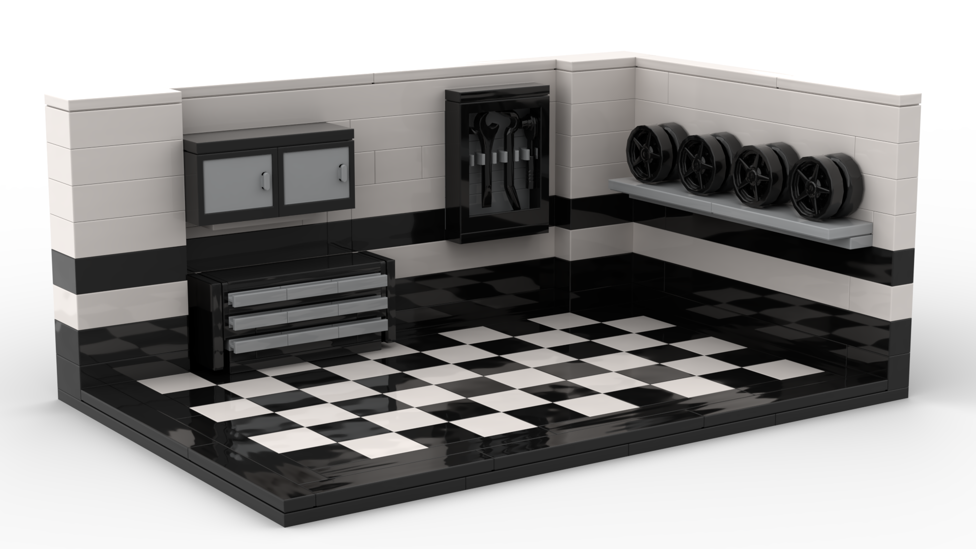 Display Garage for Speed Champions