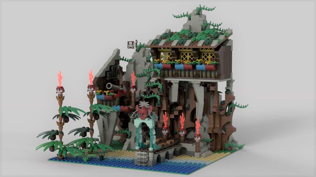 Pirates Treehouse Wall