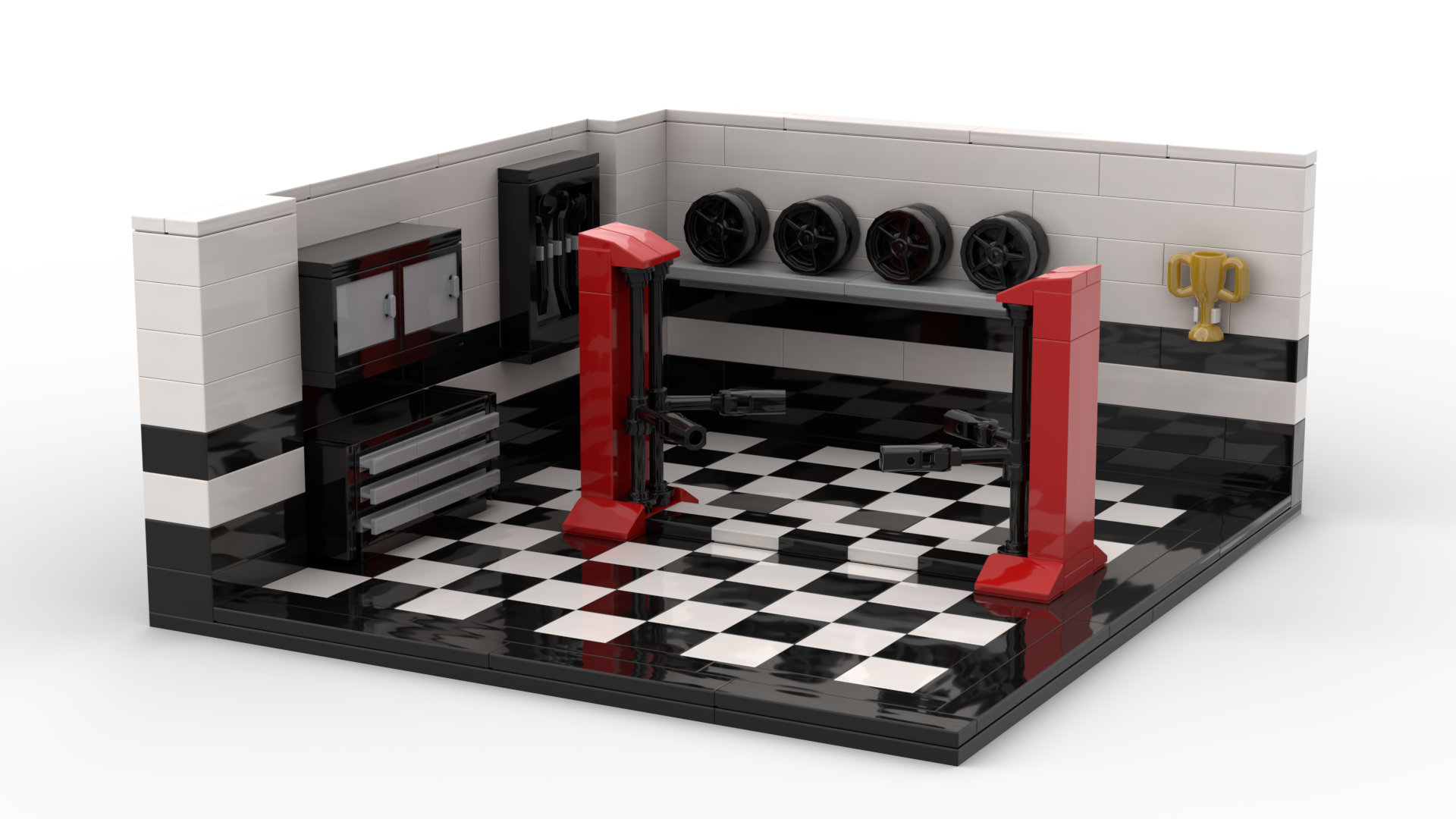 Display Garage for Speed Champions - DELUXE Edition -