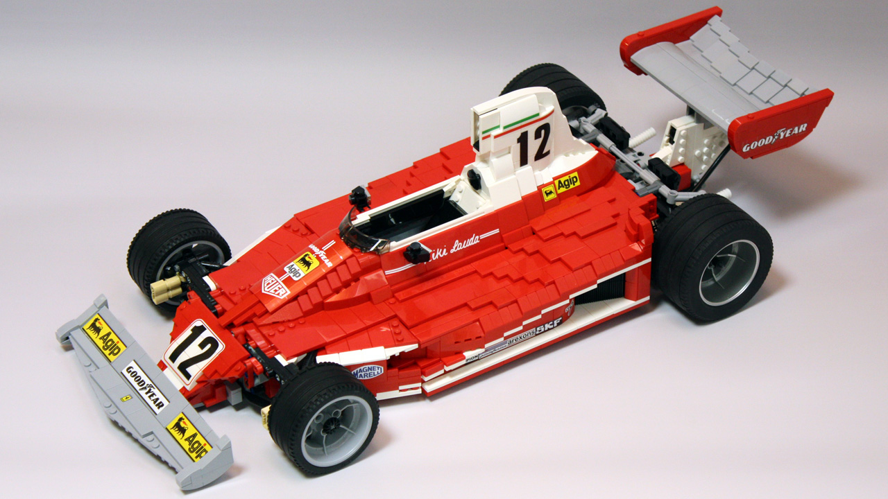 Ferrari 312T - scale 1:8