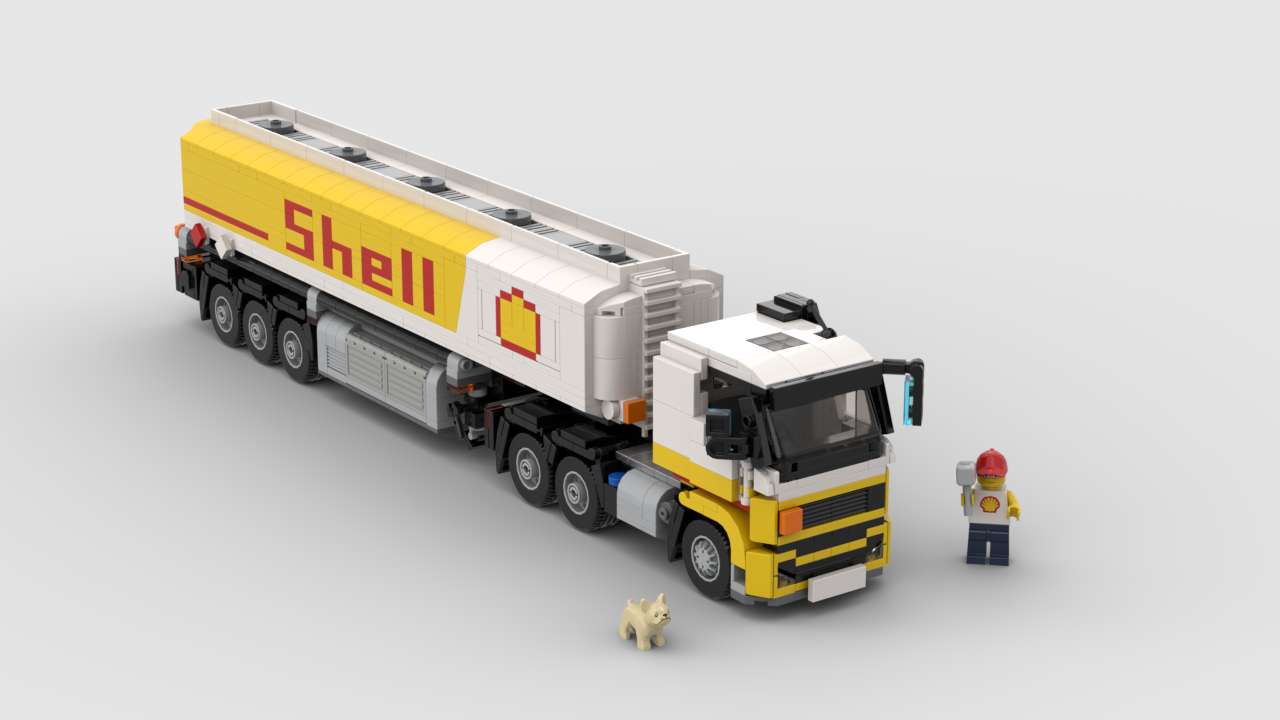 Volvo Shell Tank Truck