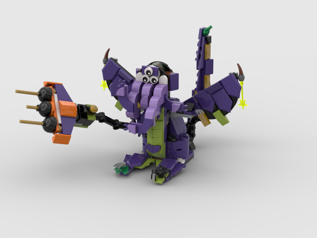 Halloween Cthulhu with menacing tentacles!