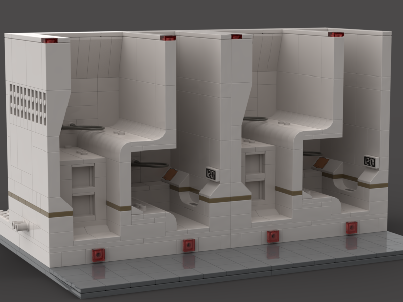 Star Wars  - ANDOR - Narkina 5 prison cell