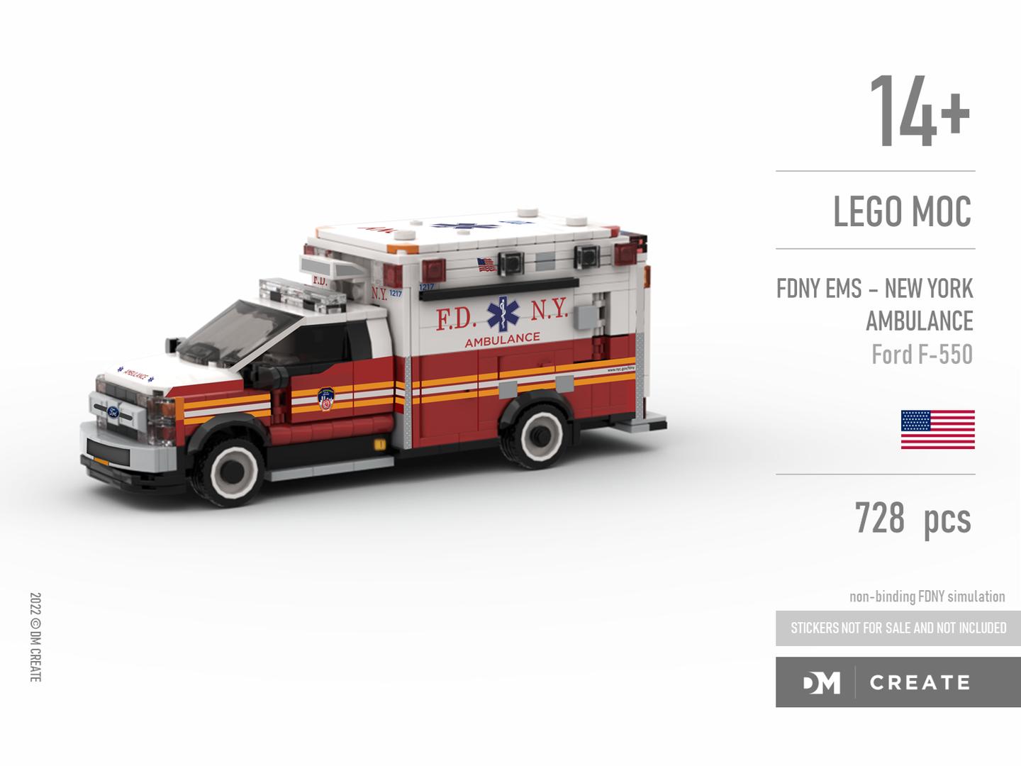 FDNY EMS - New York - Ambulance - Ford F-550