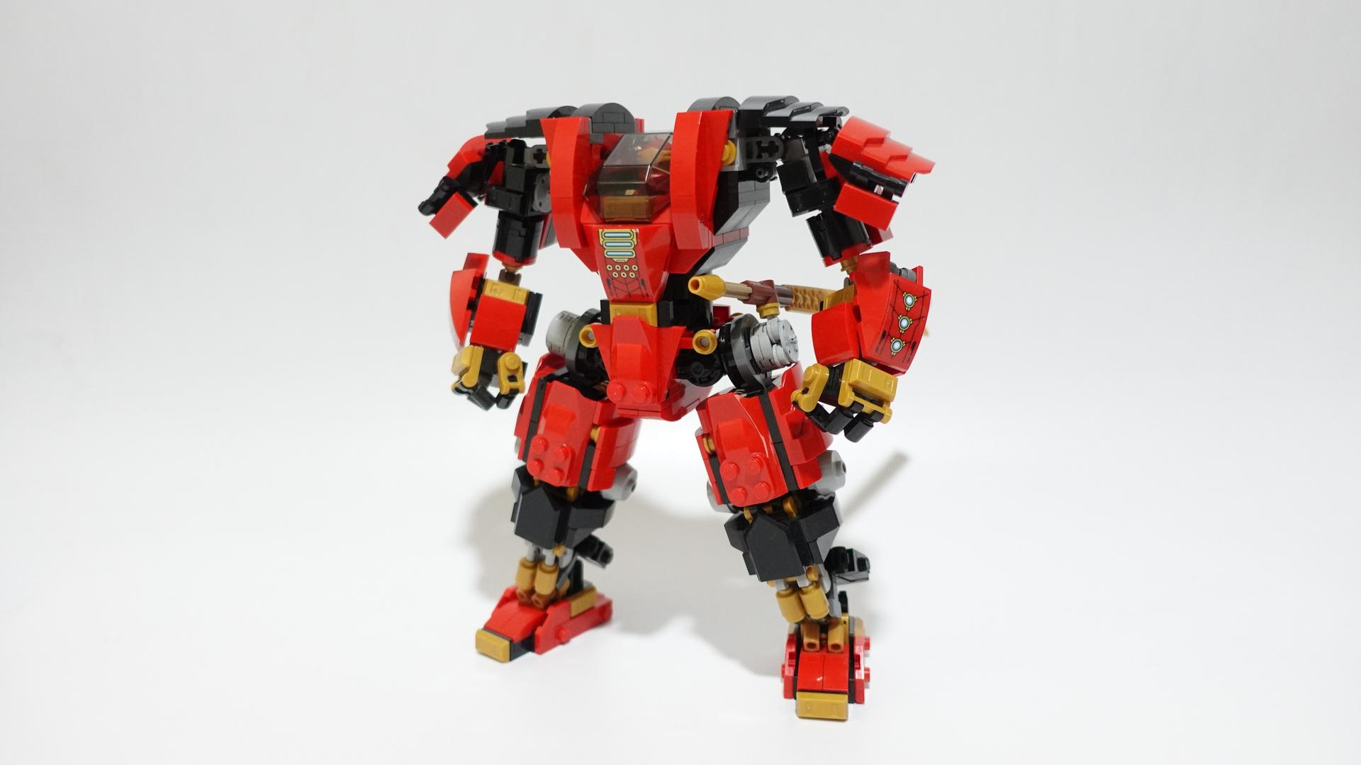 LEGO 71765 Upgraded Ninja Ultra Combo Mech - Part 1 Kai's Samurai Mech Instructions v1.0