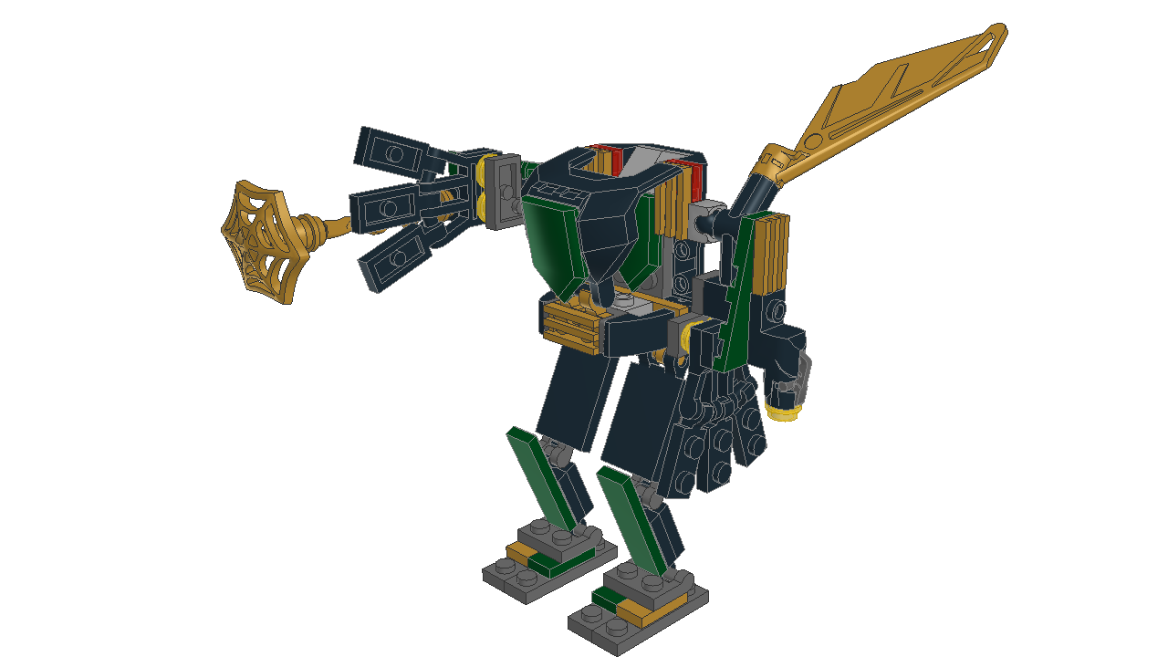 76195 Spider-Man Mech alternate build