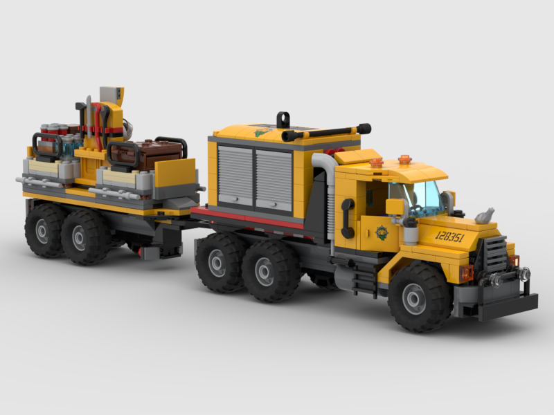 Jungle Truck &amp; Air Drop Trailer