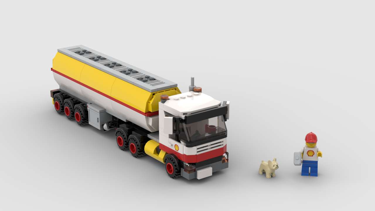 Shell Tank Truck (6695 Re-imagine)