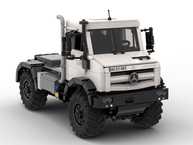 MERCEDES-BENZ UNIMOG U5023 (modular attachments) with Control+