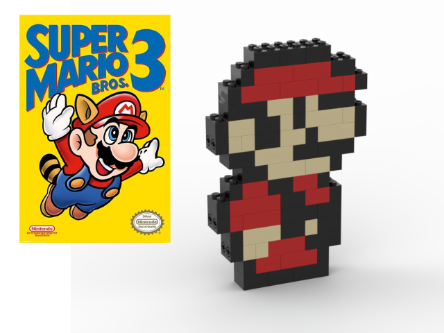 8-bit Super Mario Bros 3 Sprite (Idle)