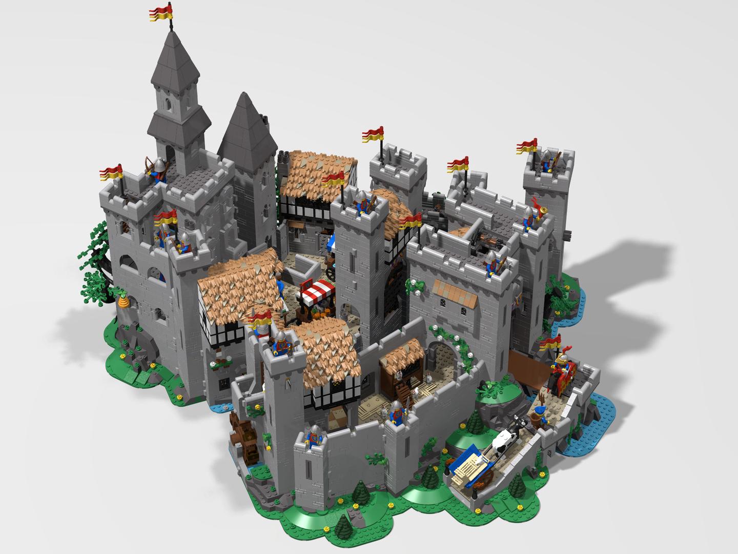 Extended Lion Knights Castle