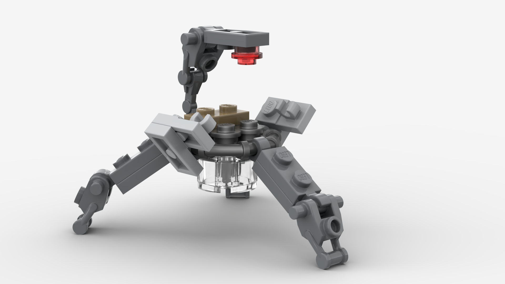 Droideka (Only uses parts from the Spider Droid in 75337) alternate build