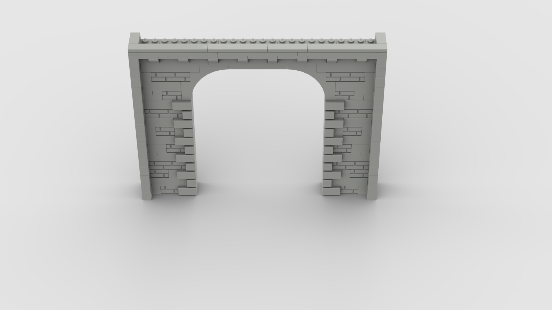 Train tunnel entrance