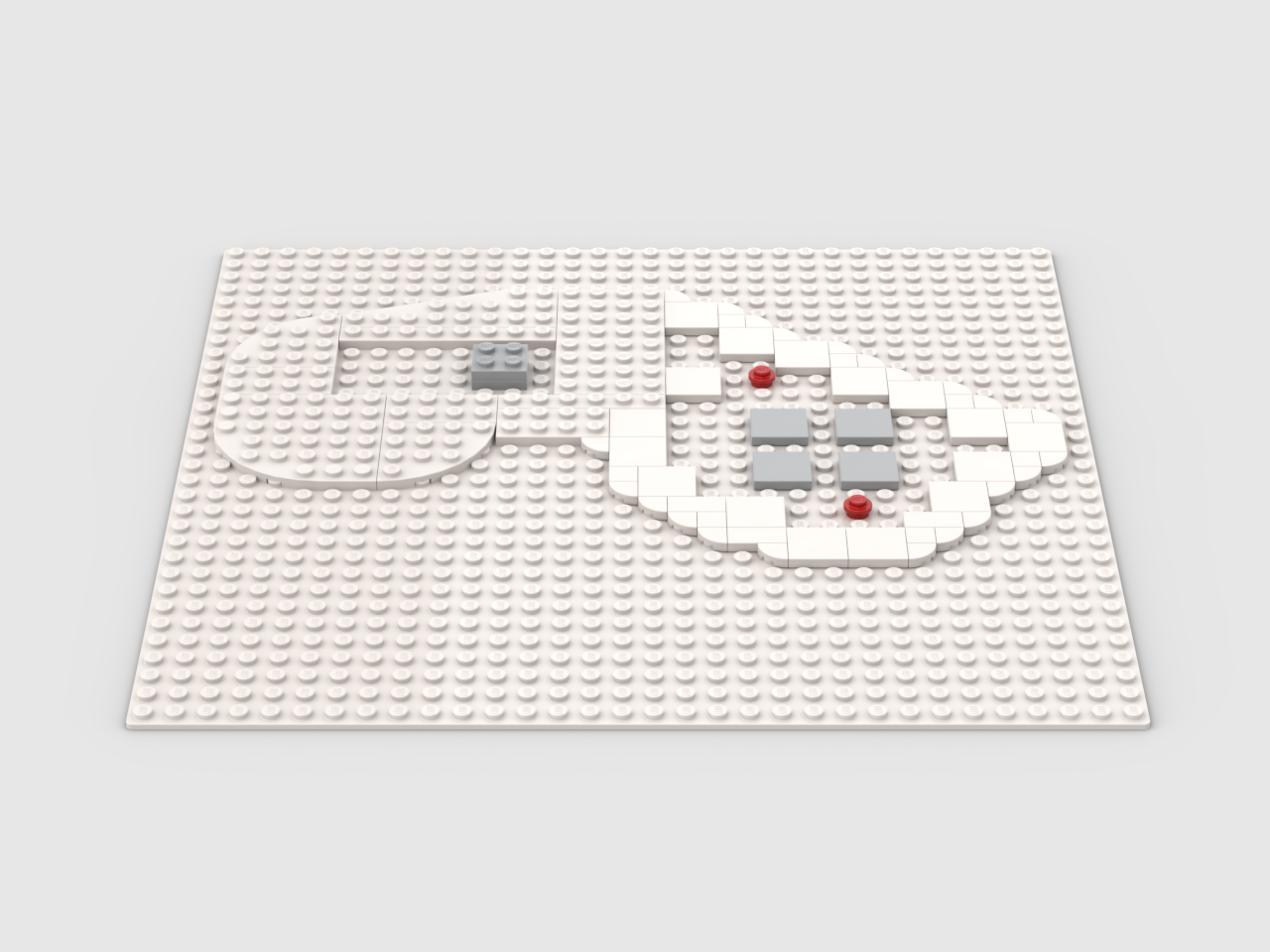 10245 Santa's Workshop base plate attachment