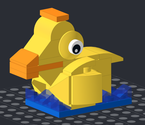 Rubber Duck in Water