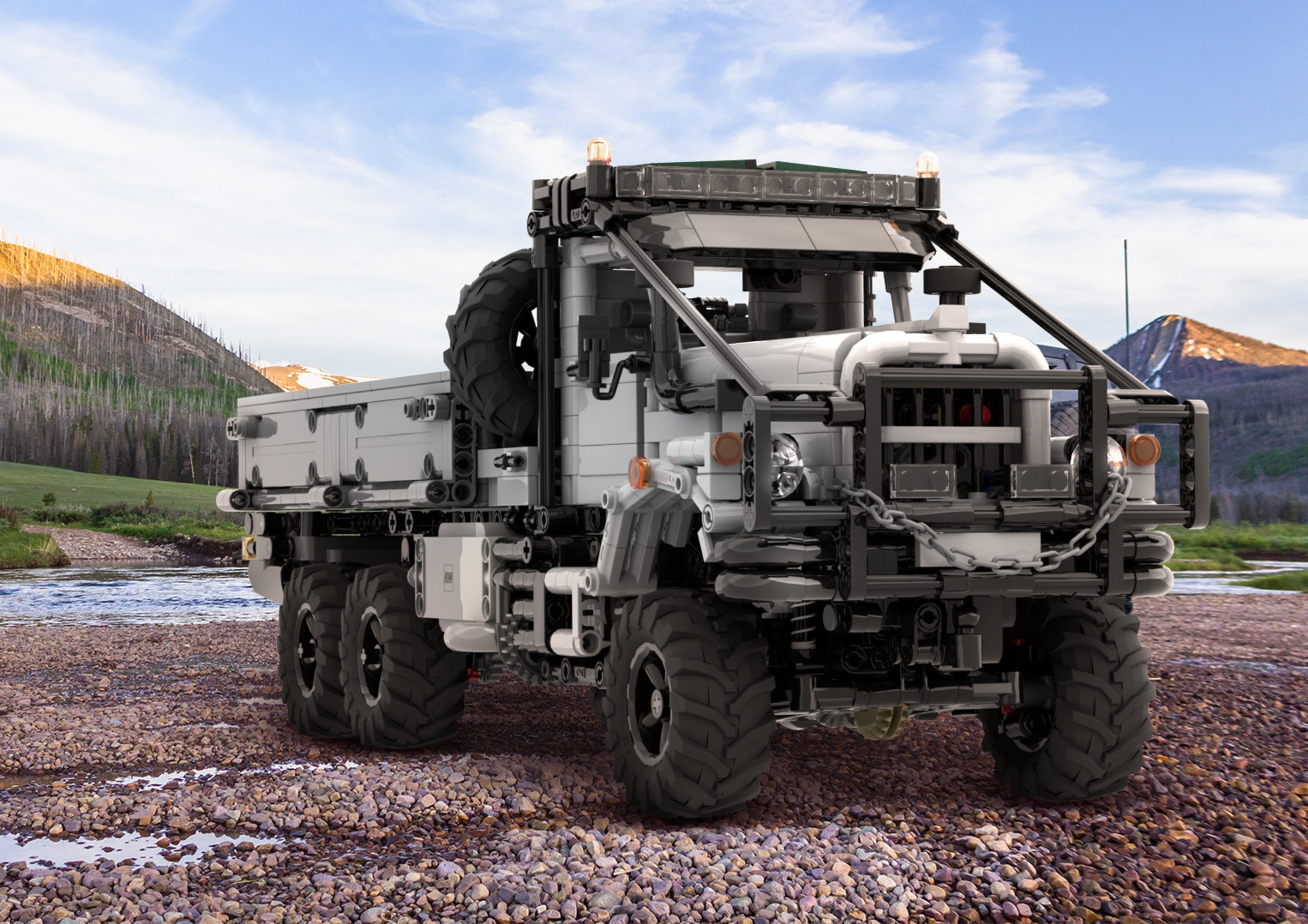 Off-road truck KrAZ 255 v2.0 aka Tayga 6455B 6x6 RC
