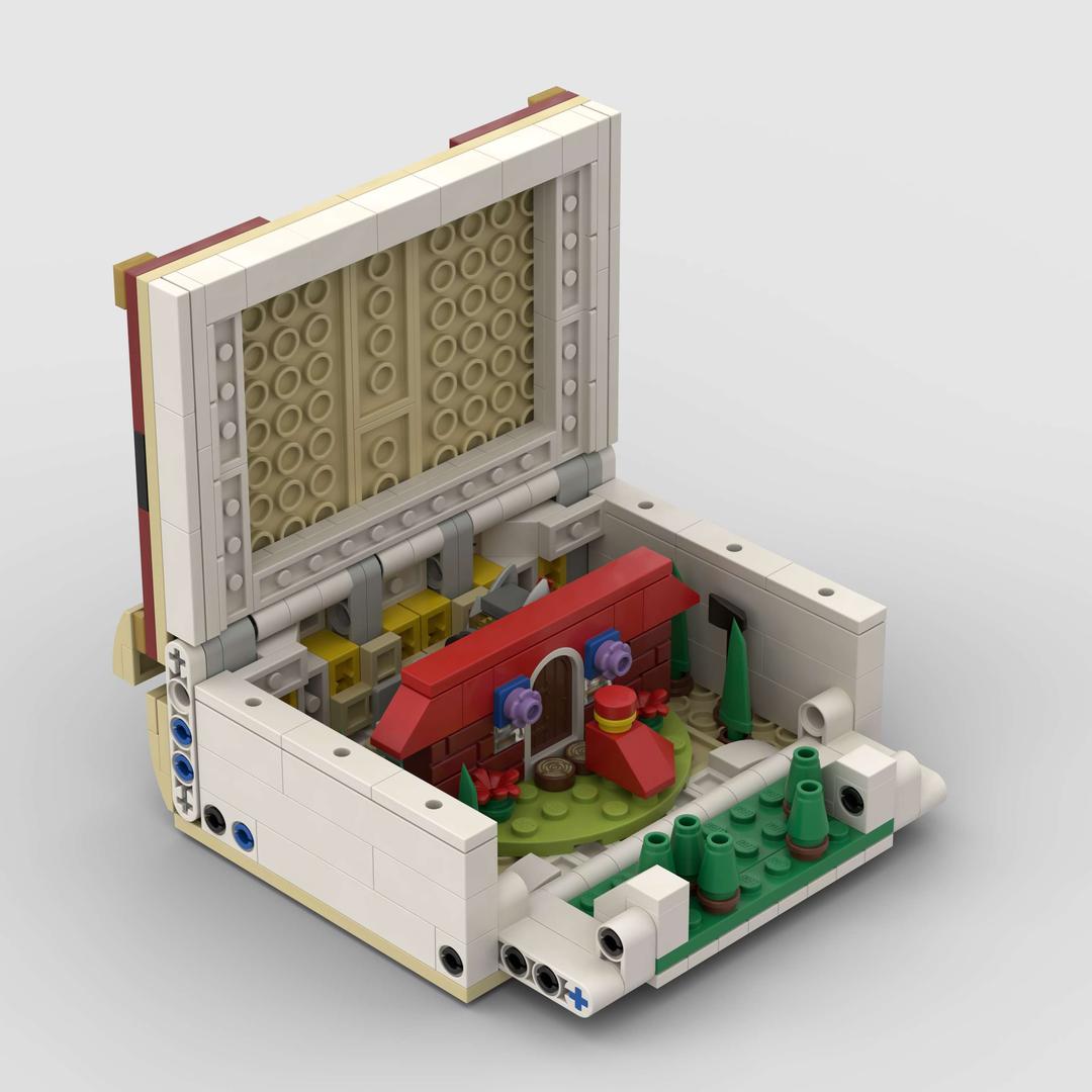 Open the Little Red Riding Hood Book