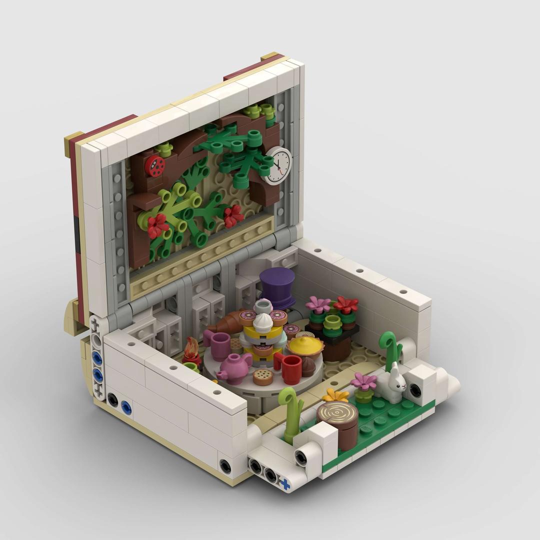 Open the Alice's Adventures in Wonderland Book