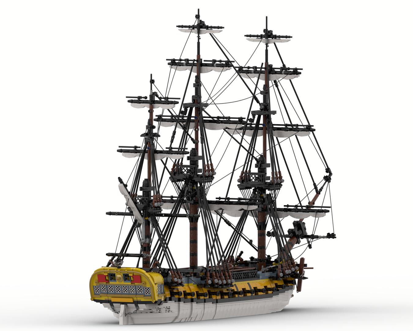 Spanish Frigate Hermonia