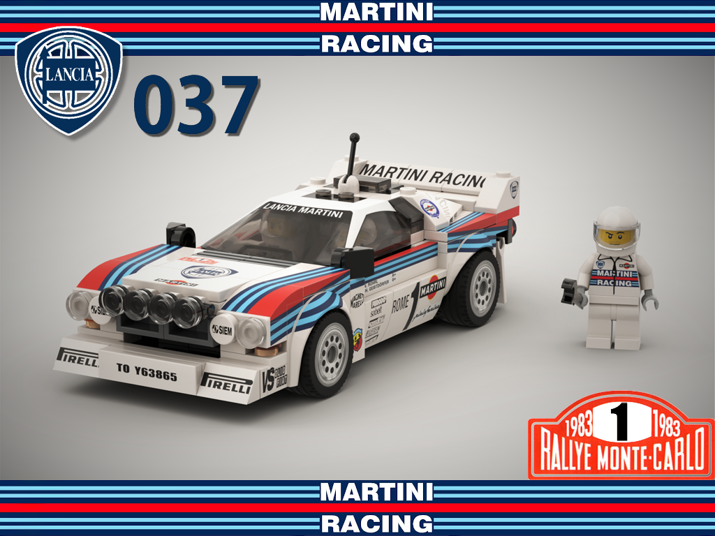 Lancia Rally 037 Martini Racing - winner Rallye Monte Carlo 1983 (Walter Röhrl - Christian Geistdörfer) - biposto