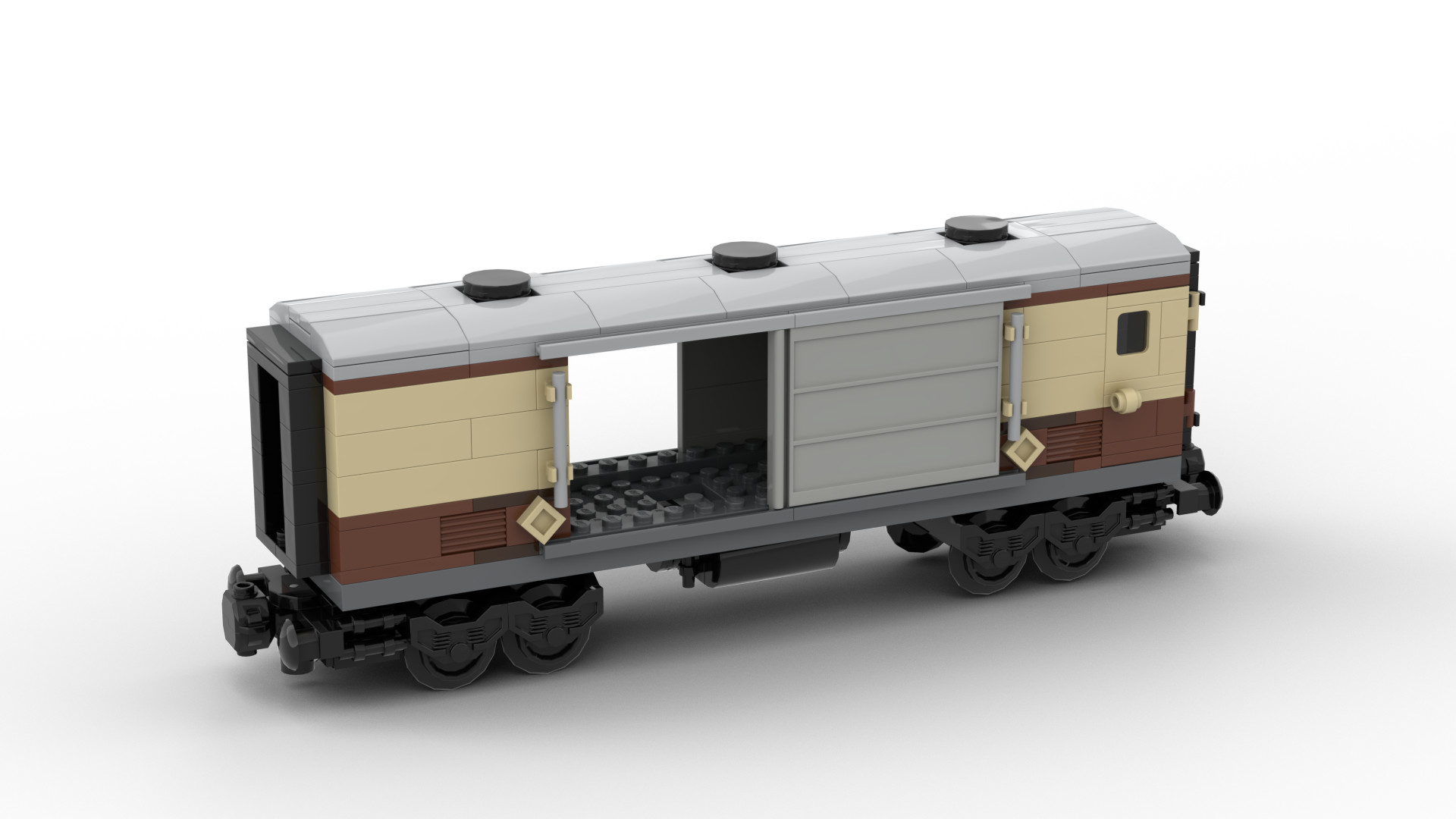 10194 Emerald Night baggage car