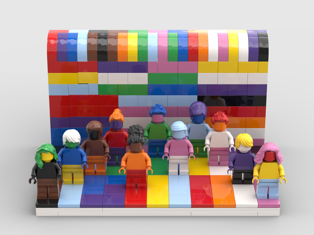 40516 Pride Flags alternate build