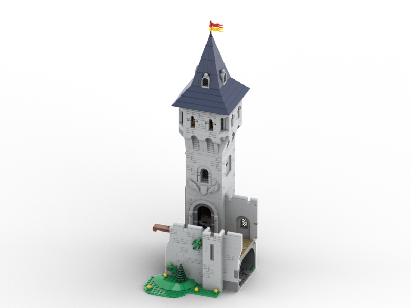MOC - Donjon (extension for 10305)