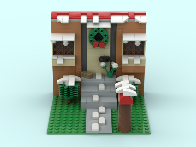 advent build #3-  Christmas front yard