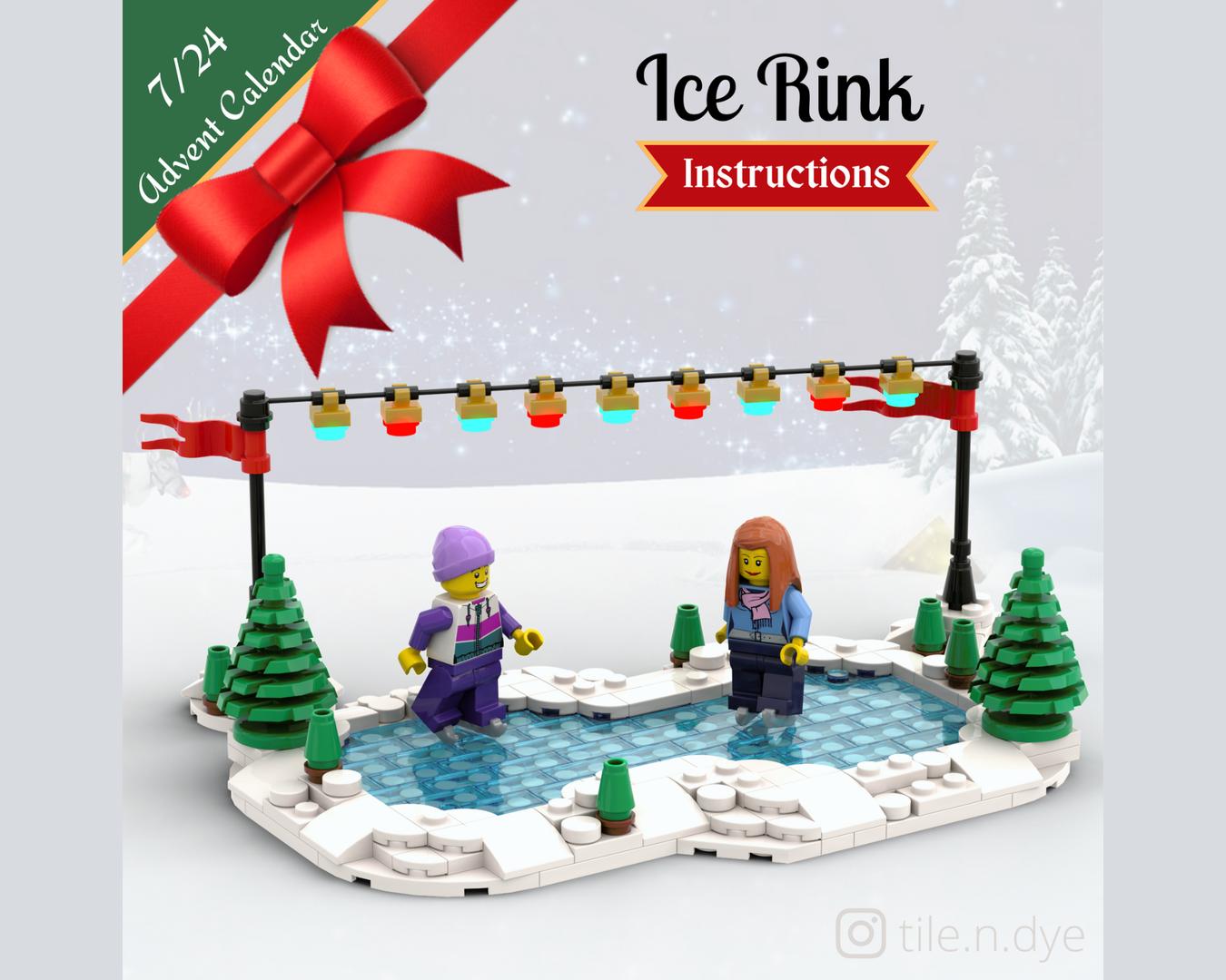 Ice Rink - LEGO CHRISTMAS MOC