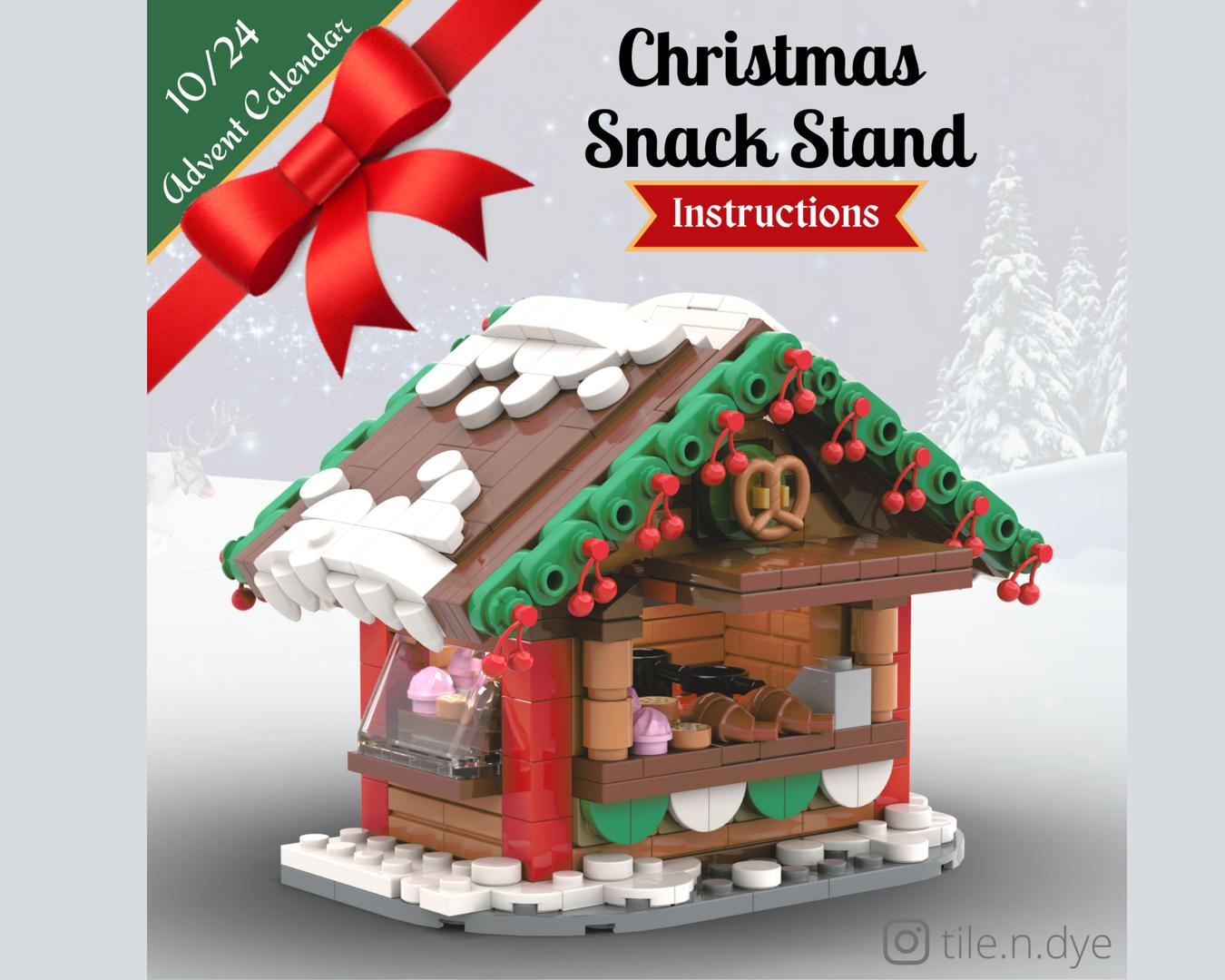 Christmas Snack Stand - LEGO CHRISTMAS MOC