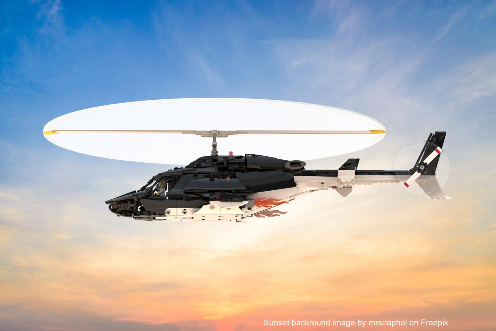 Airwolf 1:25 Scale Model