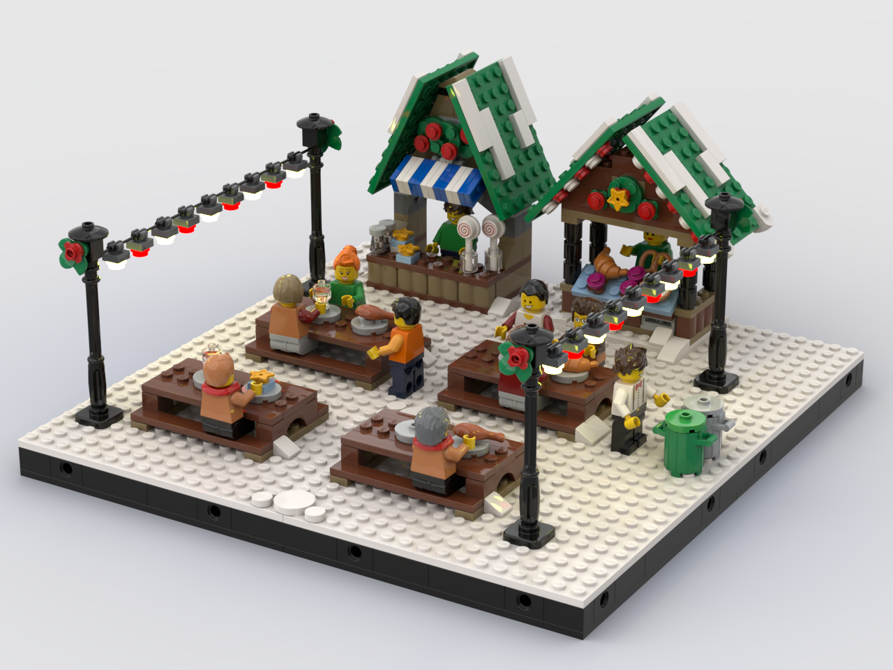 Christmas Scenery - Food Zone