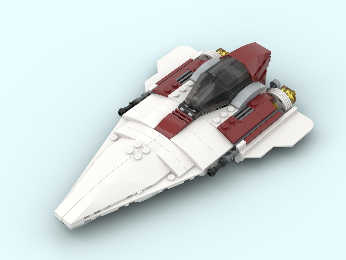 75175 - Jedi Starfighter alternate build