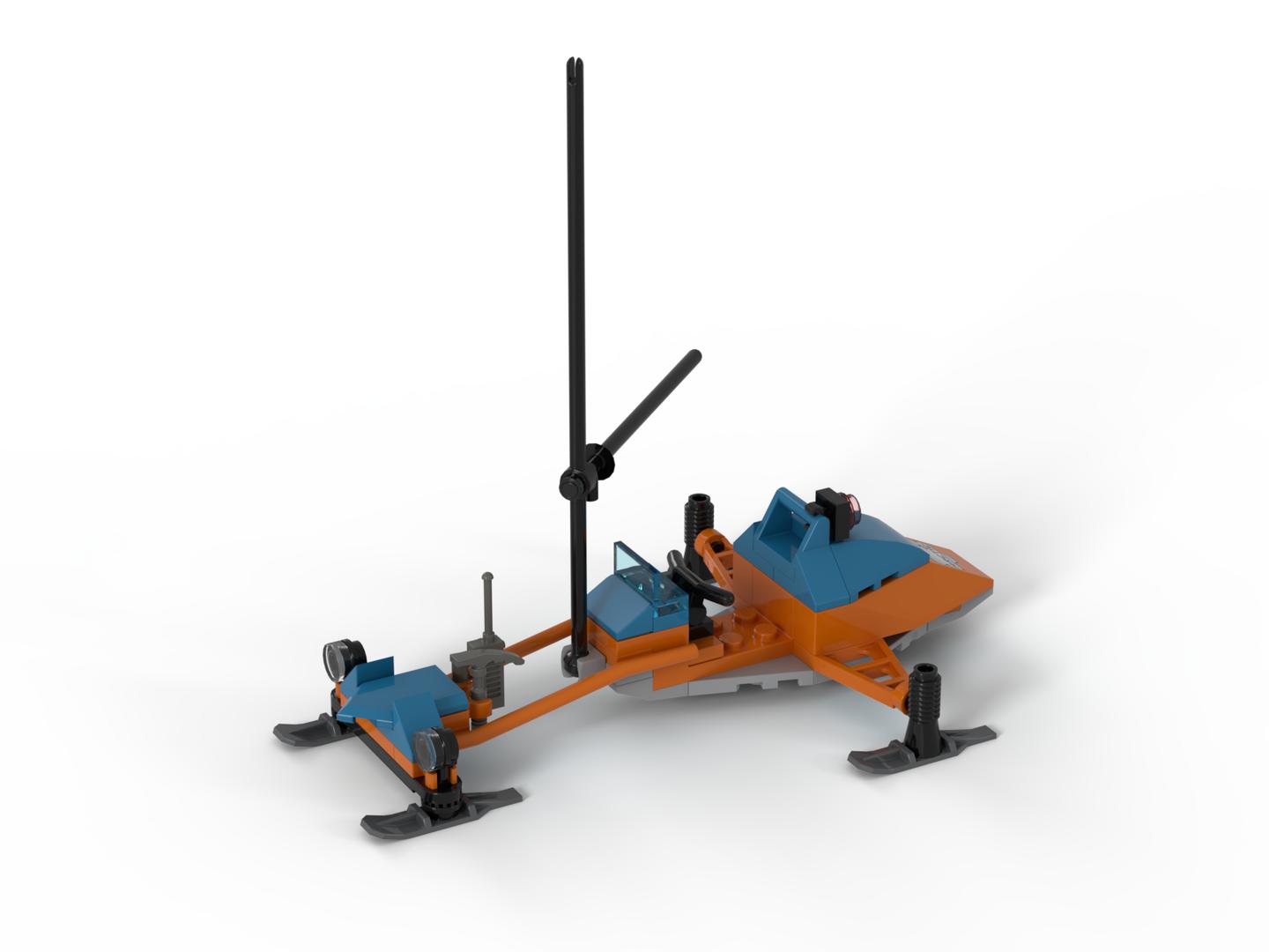 Upgraded Nostalgia: 6579 Ice Surfer (MOC-131922) - LEGO MOC | MOC Tracker