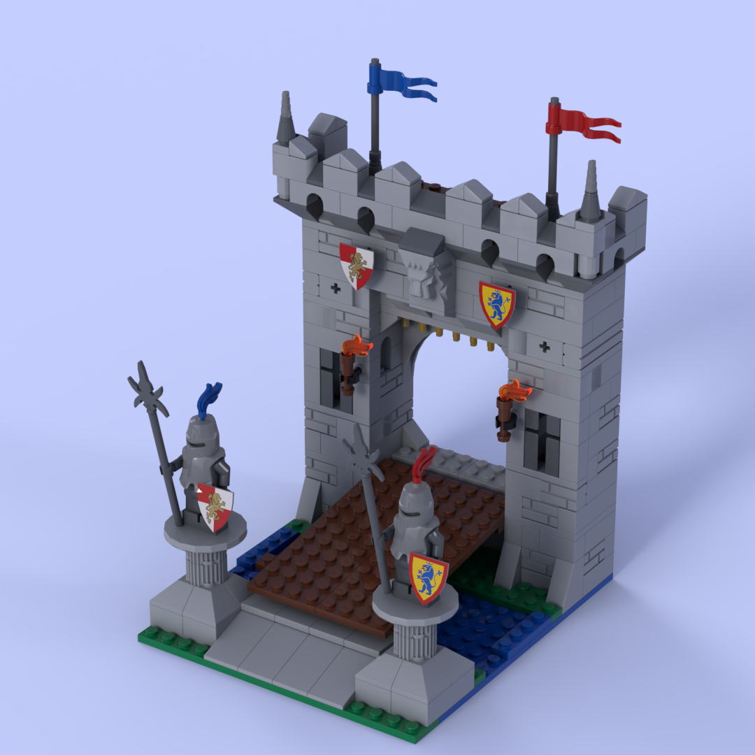 Castle Inspired  Dimensions Gateway portal MOC