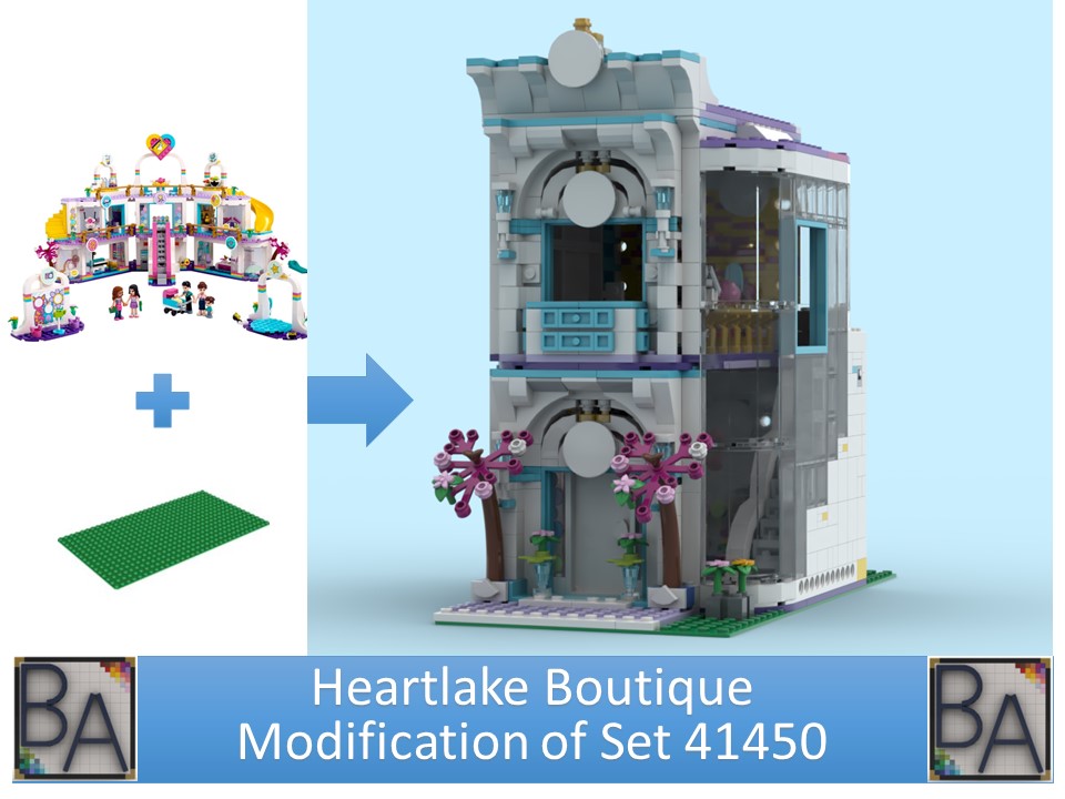 Heartlake Boutique - Modification of Set 41450