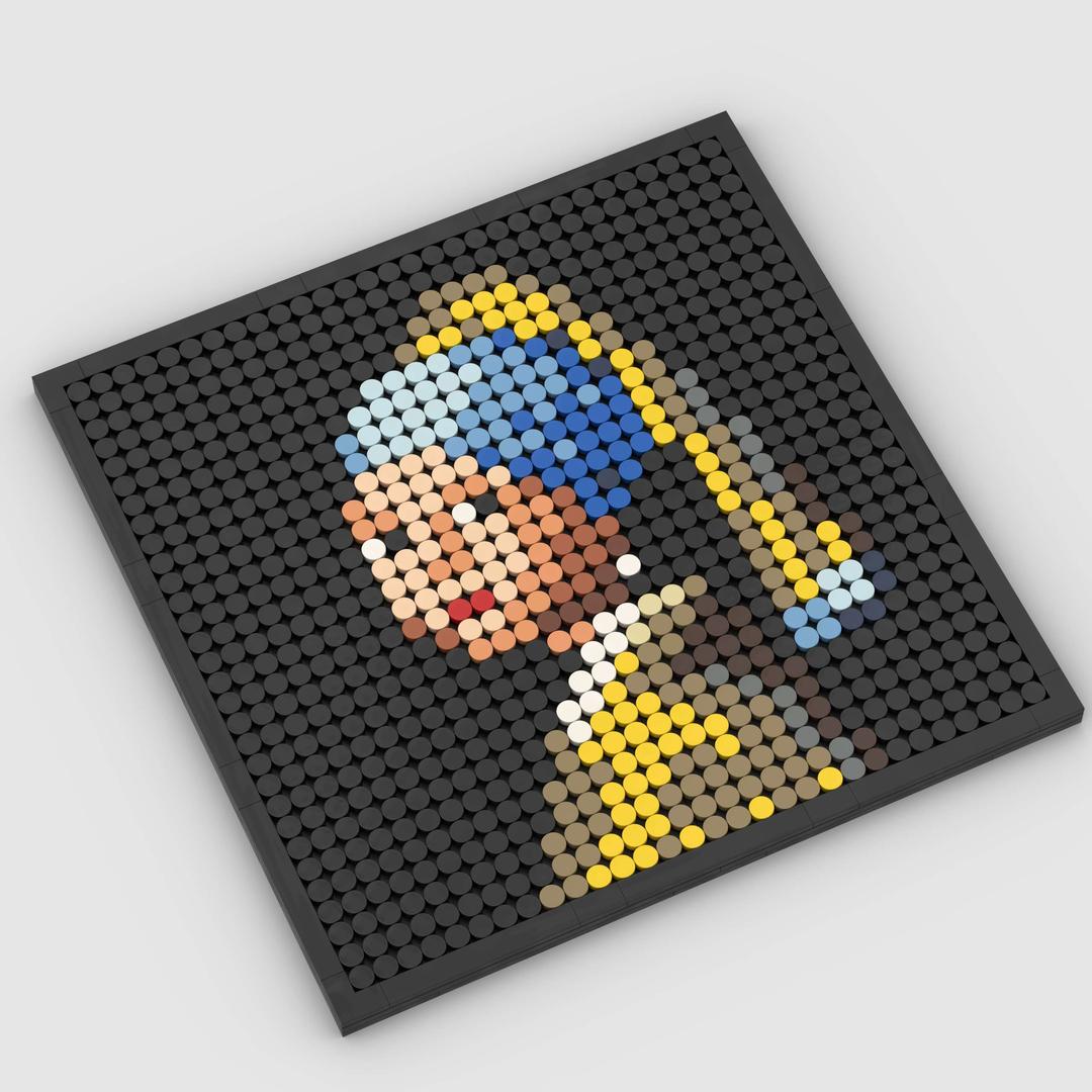 MOSAIC-007-Girl with a Pearl Earring