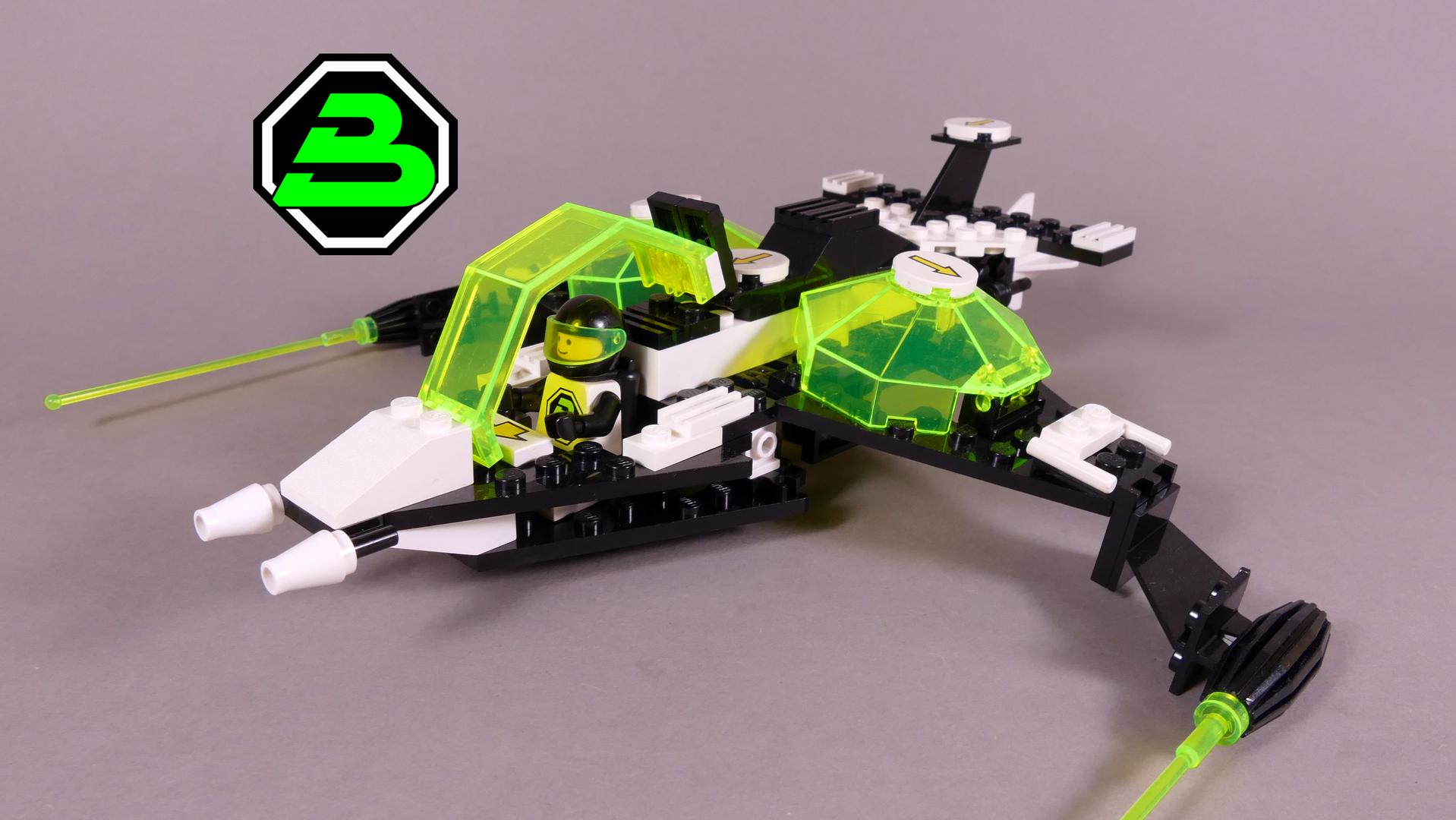 6887 Blacktron II Harrier - LEGO 6887 Alternate Build